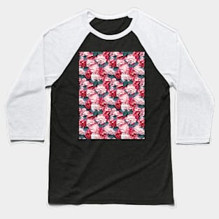 Hydrangea allover Baseball T-Shirt